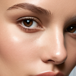**

A close-up of a woman's face, showcasing subtle yet enhanced cheekbones. Focus on natural-looking results with soft, balanced features. Realistic skin texture and lighting. The overall impression should be elegance and subtle rejuvenation, reflecting a confident and sophisticated Parisian woman.

**