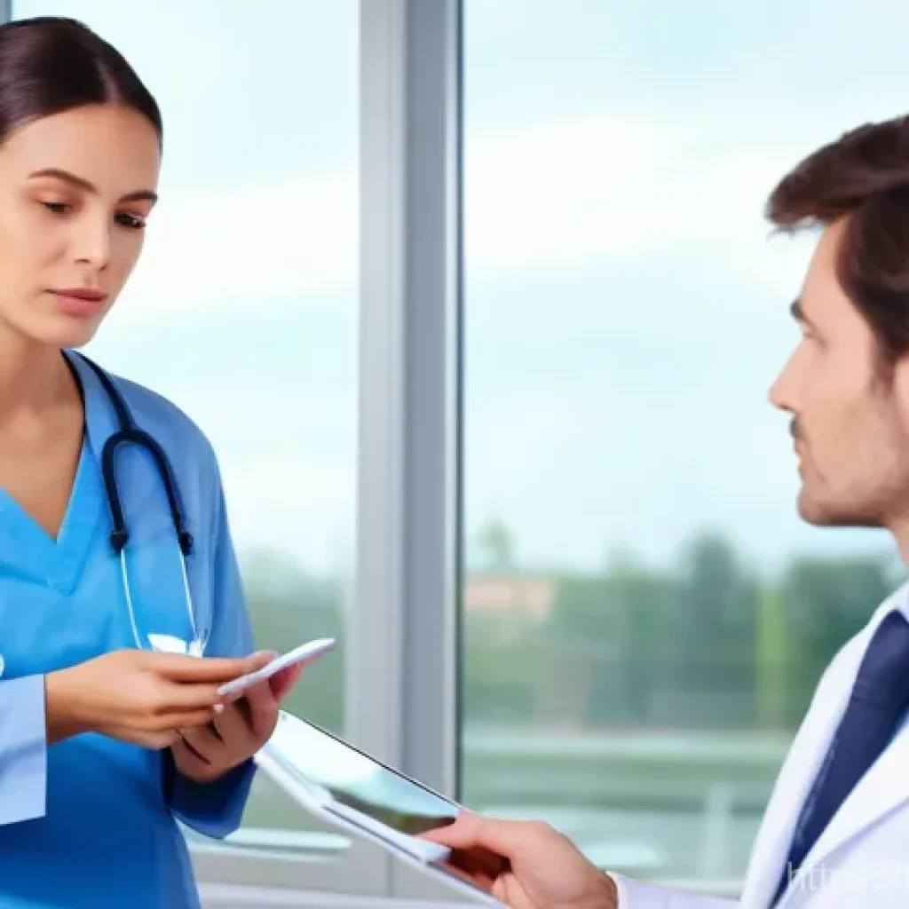 성형외과 수술 실패 사례 - **Prompt 1: The Informed Consultation**
A bright, clean, and modern doctor's consultation room i...