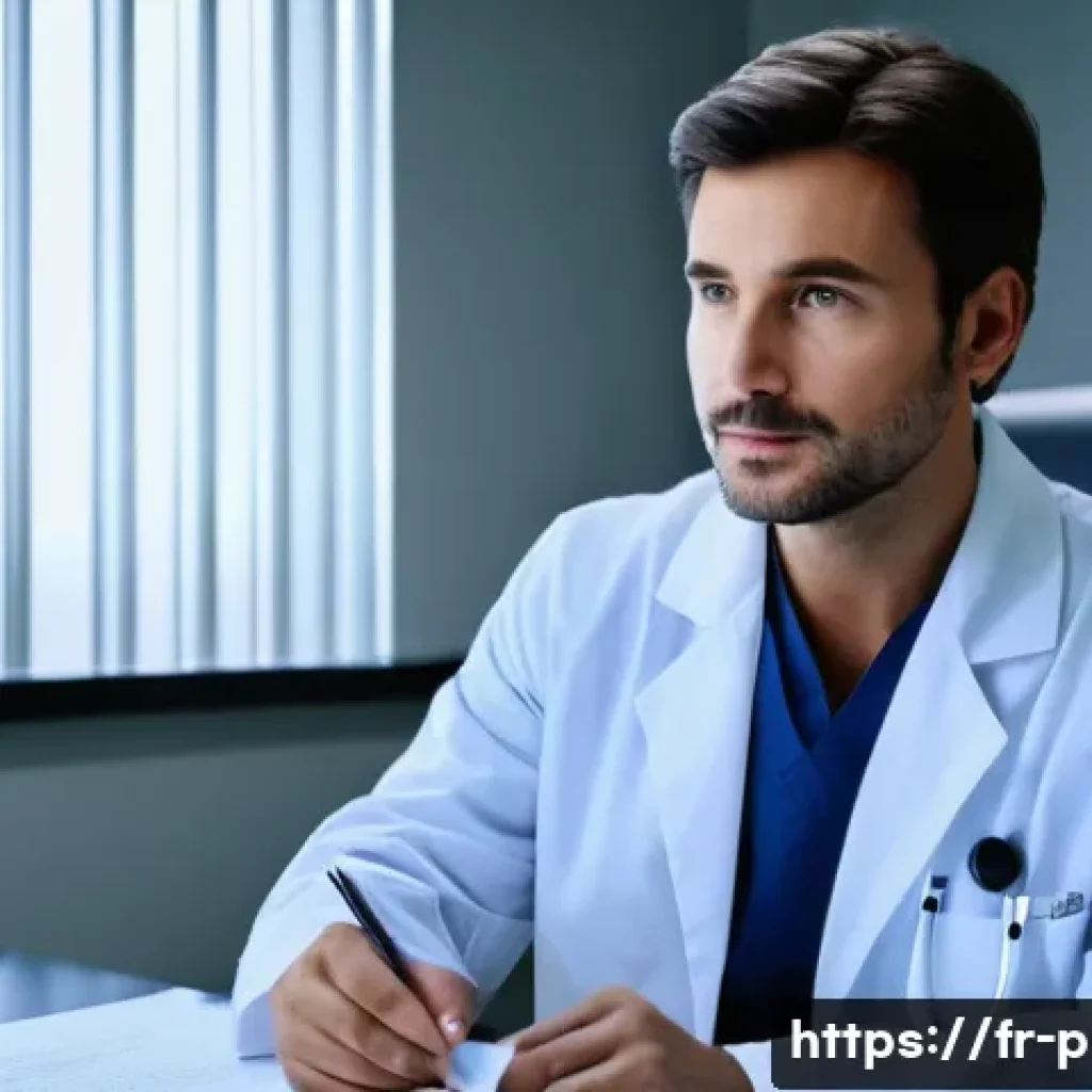 마취 방법 비교 - **Prompt 1: The Trusting Anesthesia Consultation**
"A brightly lit, modern hospital consultation...